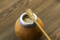 Yerba mate, traditional south american drink