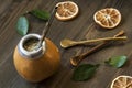 Yerba mate, traditional south american drink