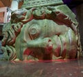 Yerebatan Medusa head Royalty Free Stock Photo