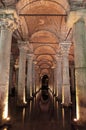 Yerebatan Saray cistern Royalty Free Stock Photo