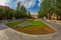 Yerevan, ARMENIA - Famous Cascade Park and Staircase in Erevan