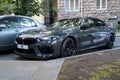 BMW G15 850i Xdrive M performance Concept M8 Black shadow line carbon edition standing at the