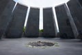 Armenian Genocide Memorial and Museum in Yerevan, Armenia. Royalty Free Stock Photo