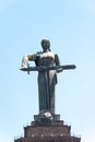 Mother Armenia Statue at Victory Park. a famous tourist spot in Yerevan, Armenia