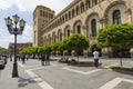 YEREVAN, ARMENIA - MAY 2, 2016: The Government House. Holds the Royalty Free Stock Photo