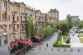 YEREVAN, ARMENIA - MAY 02, 2016 :View of Yerevan from Cascade,Transcaucasia,Armenia.