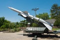 Military weapons at Victory Park. a famous tourist spot in Yerevan, Armenia Royalty Free Stock Photo