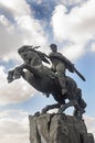 Monument to David Sasuntsi in Yerevan