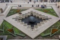 YEREVAN, ARMENIA - SEPTEMBER 21, 2017: Yerevan Cascade and the g Royalty Free Stock Photo