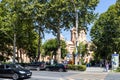 Sayat-Nova Avenue and Katoghike Church in Yerevan