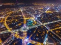 Yerevan city at night, Armenia Royalty Free Stock Photo