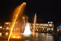 Yerevan Dancing Fountains Royalty Free Stock Photo