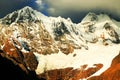 Yerupaja Peak in Cordiliera Huayhuash