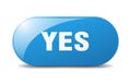 yes button. yes sign. key. push button. Royalty Free Stock Photo