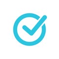 Yes. Check mark box icon. Royalty Free Stock Photo