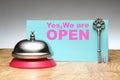 `Yes, we are open` for businesses during pandemic.