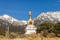 Yeshe Rangsal Stupa, in Crestone, Colorado Royalty Free Stock Photo