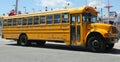 Yeshiva School bus at Coney Island in Brooklyn Royalty Free Stock Photo