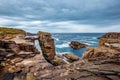 Yesnaby Cliffs on Orkney Islands