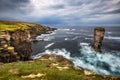 Yesnaby Cliffs on Orkney Islands