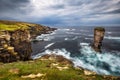 Yesnaby Cliffs on Orkney Islands