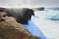 Yesnaby cliffs, Orkneys islands, Scotland. Royalty Free Stock Photo