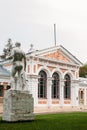 Yessentuki, Stavropol Territory / Russia - May 14, 2018: bathroom building of Emperor Nicholas II Essentuki. Upper Nikolaev baths