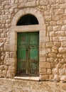 Yesterday, a doorway in old Bethlehem, Israel Royalty Free Stock Photo