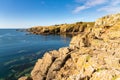 Yeu island in France, the coast Royalty Free Stock Photo