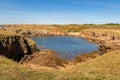 Yeu island in France, the coast Royalty Free Stock Photo