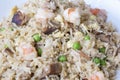 Yeung Chow Fried Rice Closeup Royalty Free Stock Photo