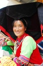 Yi woman in Yunnan