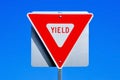 Yield sign