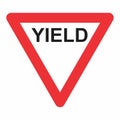 Yield Triangle Sign