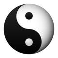 Yin and yang Royalty Free Stock Photo