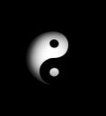 Yin yang background