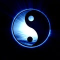 Yin Yang sign Royalty Free Stock Photo