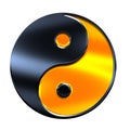 Yin-yang symbol Royalty Free Stock Photo