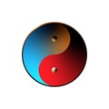 Yin and Yang symbol of harmony and balance