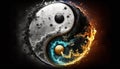 yin yang wallpaper