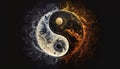 yin yang wallpaper