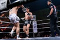 Ying Pengpeng of China and Richard Fanous of Australia in Thai Fight `Proud to be Thai`