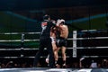 Ying Pengpeng of China and Richard Fanous of Australia in Thai Fight `Proud to be Thai`