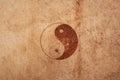 Ying and yang sign Royalty Free Stock Photo