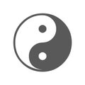 Ying yang symbol of harmony and balance