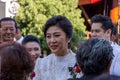 Yingluck Shinawatra pray for Makha Bucha Day