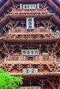Yingxian Wonderful Pagoda. Royalty Free Stock Photo