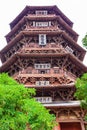 Yingxian Wonderful Pagoda Royalty Free Stock Photo