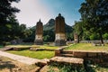 Yinshan Pagoda Forest. Complexes of ancient pagodas and a tourist attraction of China