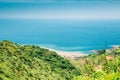 Yinyanghai sea and mountain in Jinguashi, Taiwan